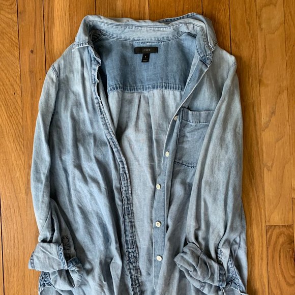 J. Crew Tops - J. Crew Chambray Shirt